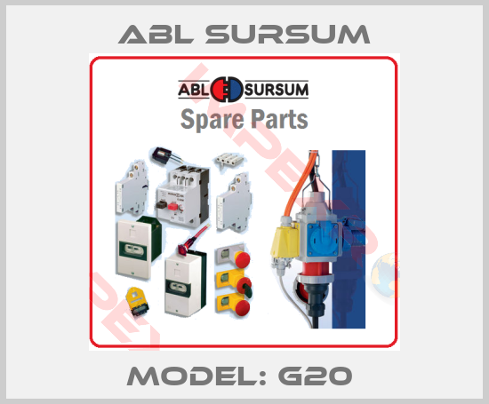 Abl Sursum-model: G20 