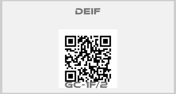 Deif-GC-1F/2 