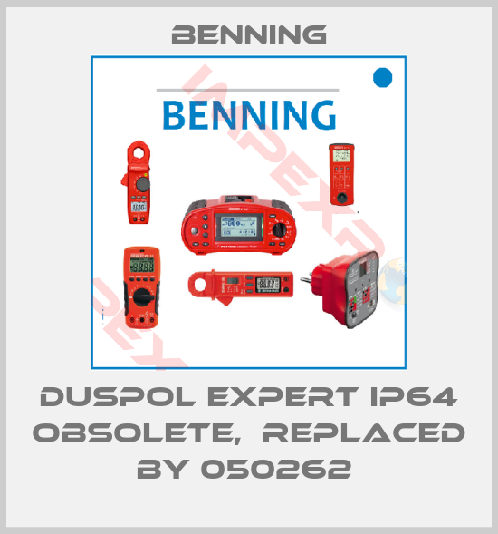 Benning-Duspol expert IP64 OBSOLETE,  replaced by 050262 
