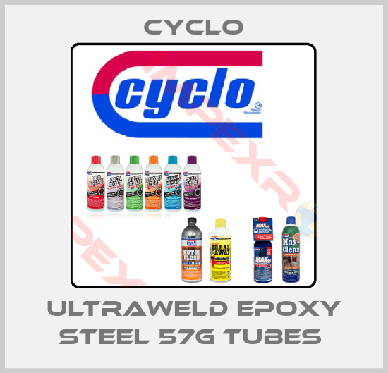 Cyclo-Ultraweld epoxy steel 57g tubes 