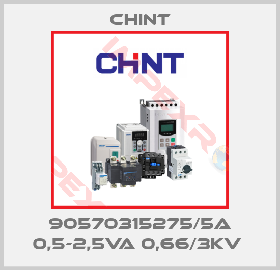 Chint-90570315275/5A 0,5-2,5VA 0,66/3kV 