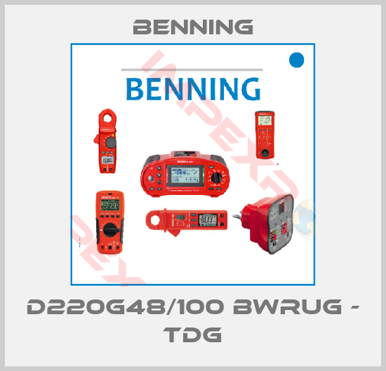 Benning-D220G48/100 BWRUG - TDG