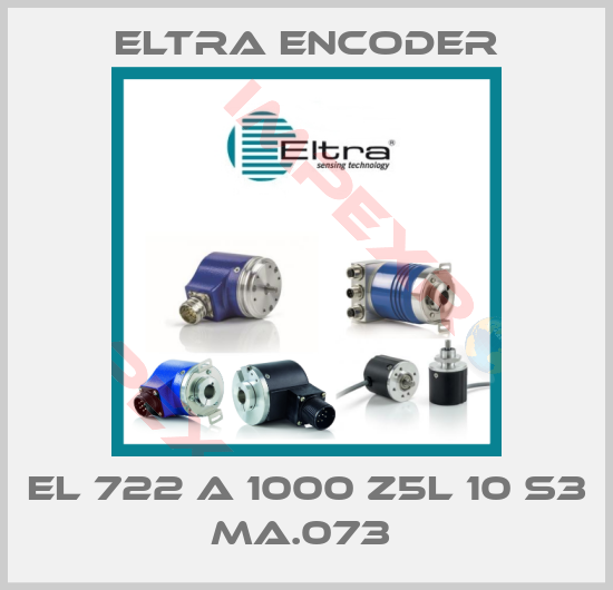 Eltra Encoder-EL 722 A 1000 Z5L 10 S3 MA.073 