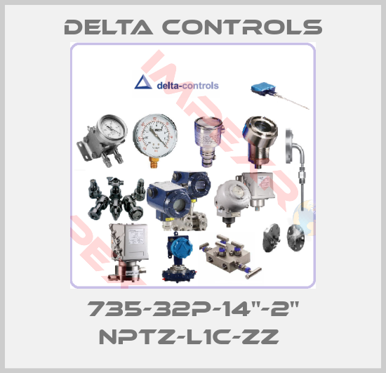 Delta Controls-735-32P-14"-2" NPTZ-L1C-ZZ 