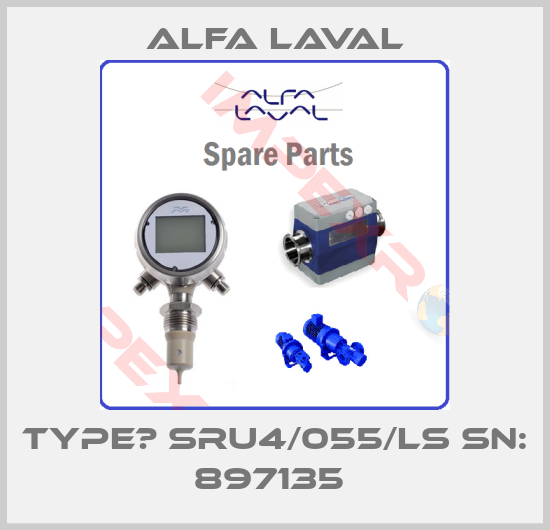 Alfa Laval-Type? SRU4/055/LS SN: 897135 