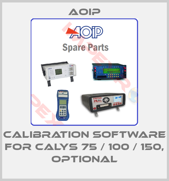 Aoip-Calibration software for CALYS 75 / 100 / 150, optional