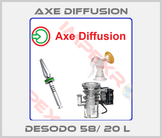 Axe Diffusion-Desodo 58/ 20 L  