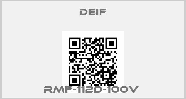 Deif-RMF-112D-100V 