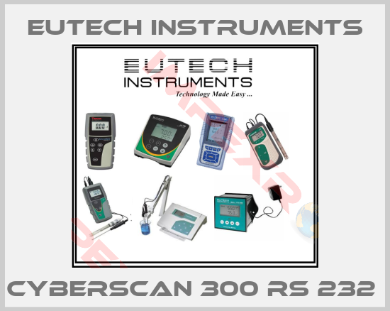 Eutech Instruments-Cyberscan 300 RS 232 