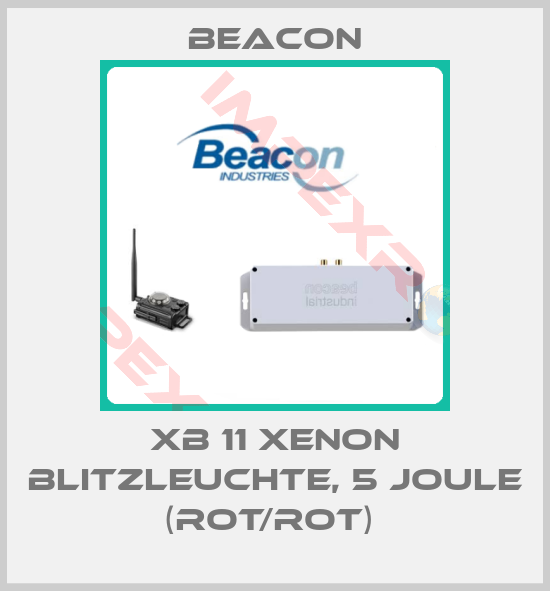 Beacon-XB 11 Xenon Blitzleuchte, 5 Joule (rot/rot) 