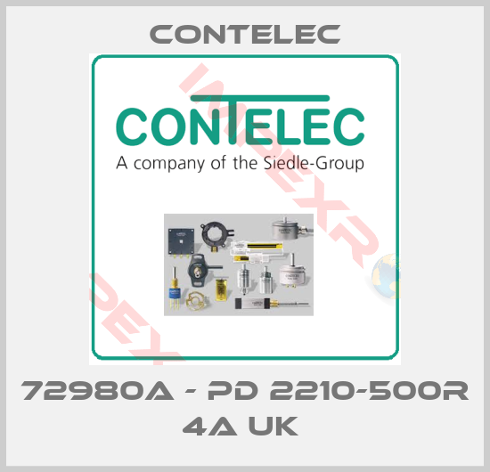 Contelec-72980A - PD 2210-500R 4A UK 