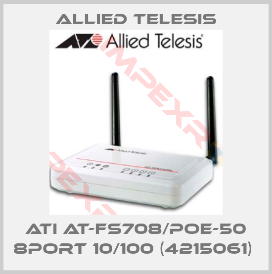 Allied Telesis-ATI AT-FS708/POE-50 8Port 10/100 (4215061) 