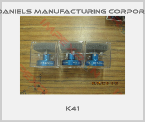 Dmc Daniels Manufacturing Corporation-K41
