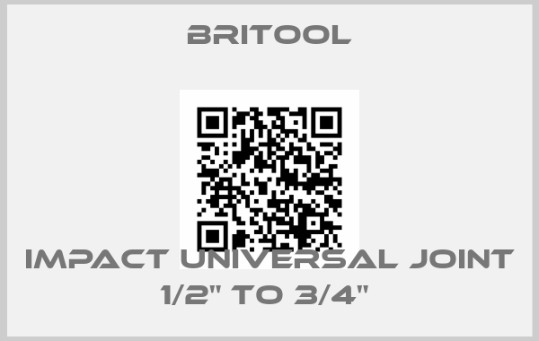 Britool-IMPACT UNIVERSAL JOINT 1/2" TO 3/4" 