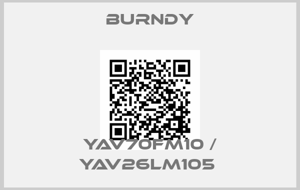 Burndy-YAV70FM10 / YAV26LM105 