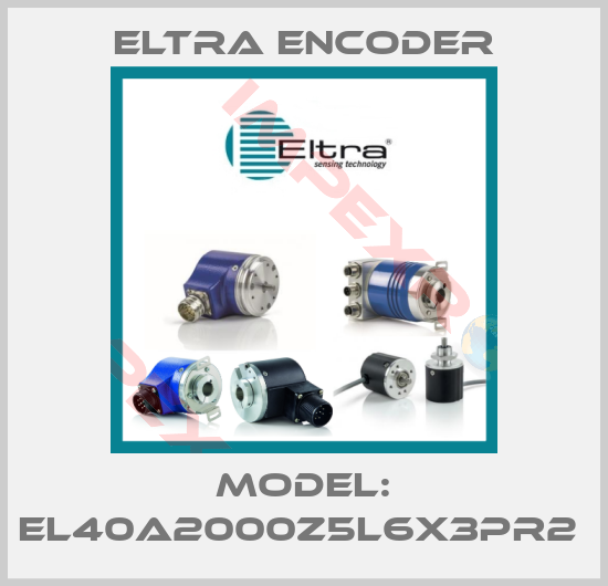 Eltra Encoder-Model: EL40A2000Z5L6X3PR2 