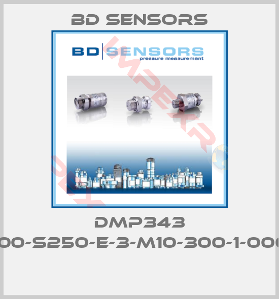 Bd Sensors-DMP343 100-S250-E-3-M10-300-1-000 