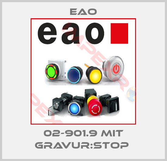 Eao-02-901.9 mit Gravur:Stop 