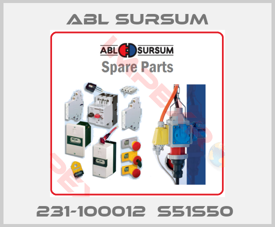 Abl Sursum-231-100012  S51S50 