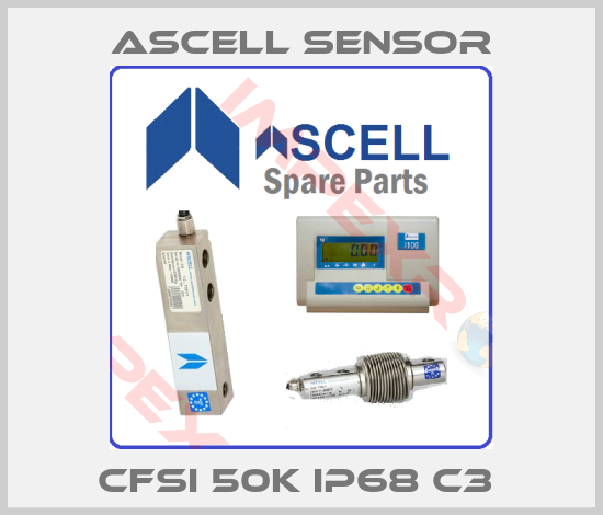 Ascell Sensor-CFSI 50k IP68 C3 