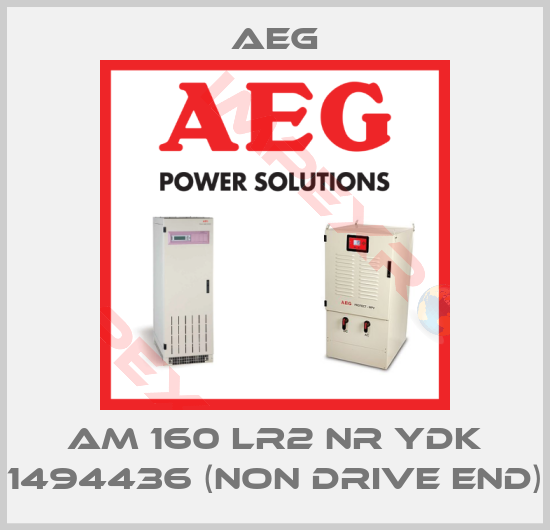 AEG-AM 160 LR2 NR YDK 1494436 (NON DRIVE END)