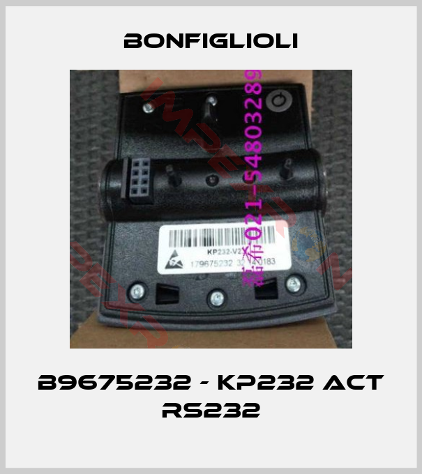 Bonfiglioli-B9675232 - KP232 ACT RS232