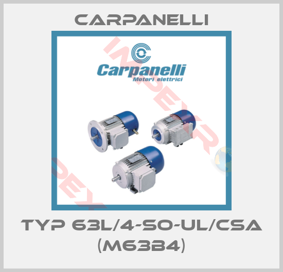 Carpanelli-Typ 63L/4-SO-UL/CSA (M63b4)