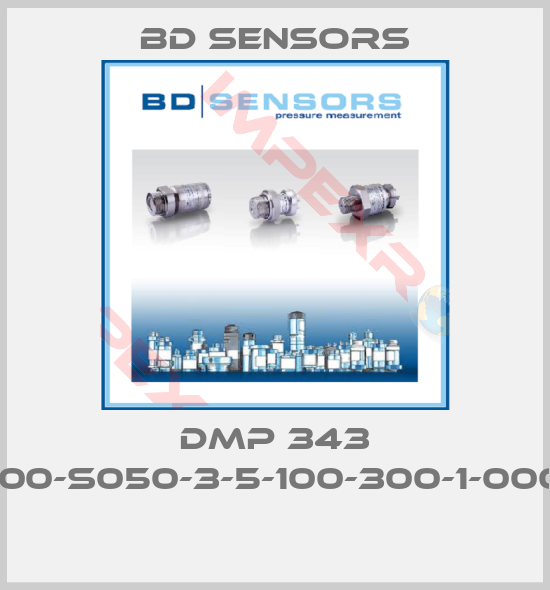 Bd Sensors-DMP 343 100-S050-3-5-100-300-1-000 