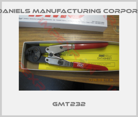 Dmc Daniels Manufacturing Corporation-GMT232