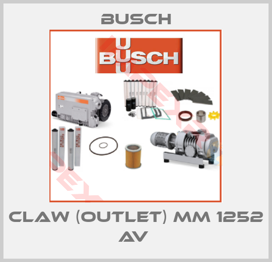 Busch-Claw (outlet) MM 1252 AV 