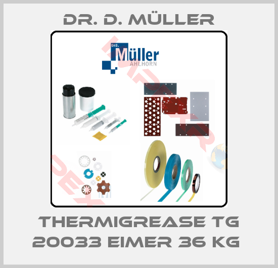 Dr. D. Müller-Thermigrease TG 20033 Eimer 36 kg 
