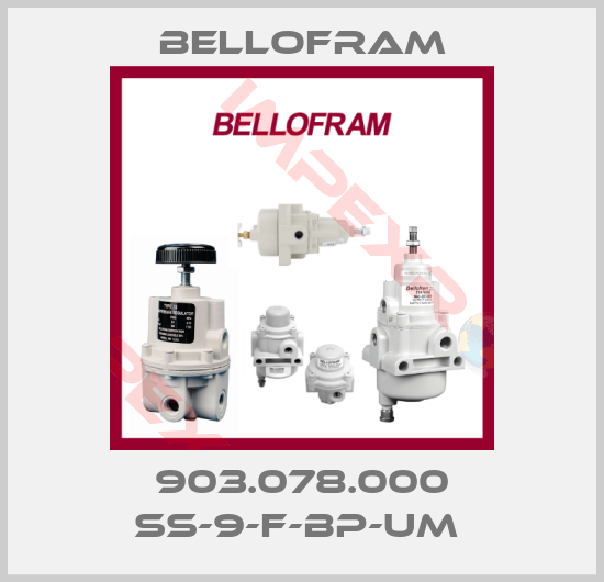 Bellofram-903.078.000 SS-9-F-BP-UM 