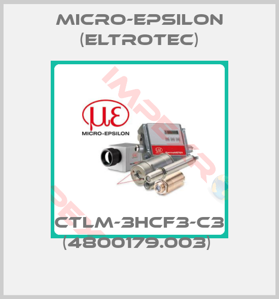 Micro-Epsilon (Eltrotec)-CTLM-3HCF3-C3 (4800179.003) 