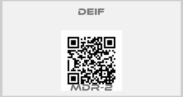 Deif-MDR-2