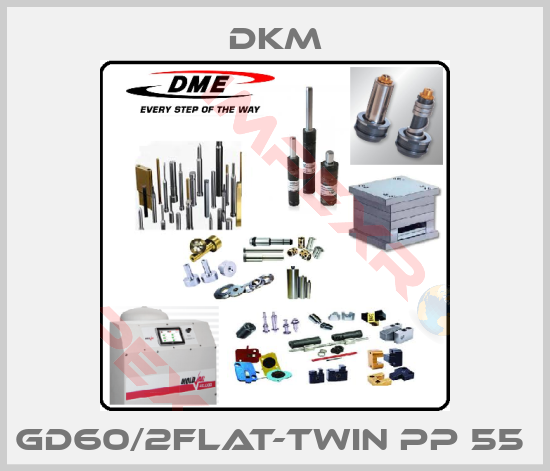 Dkm-GD60/2FLAT-TWIN PP 55 