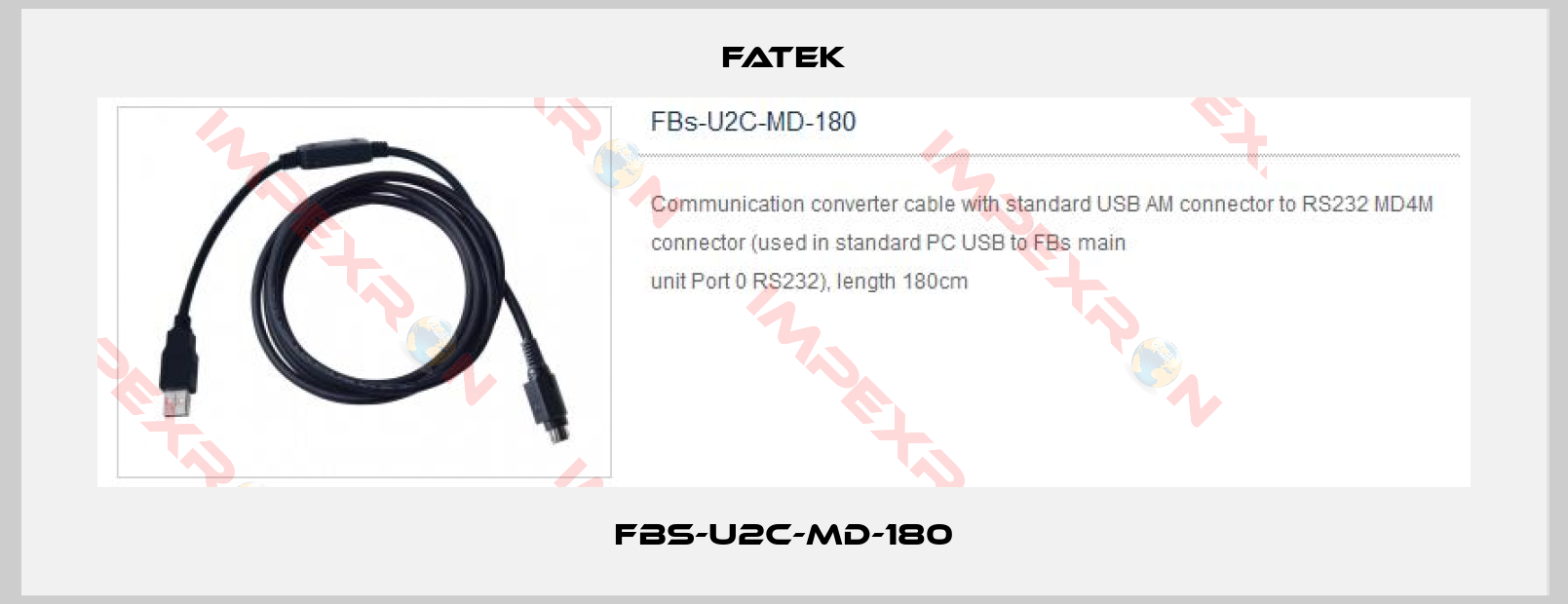 Fatek-FBS-U2C-MD-180