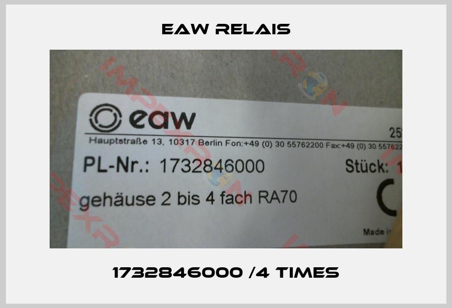 EAW RELAIS-1732846000 /4 times