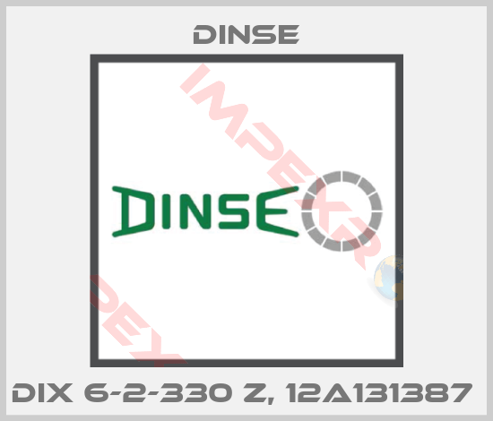 Dinse-DIX 6-2-330 Z, 12A131387 