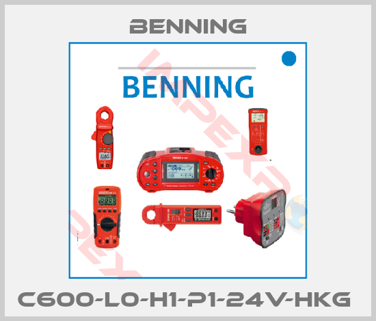 Benning-C600-L0-H1-P1-24V-HKG 