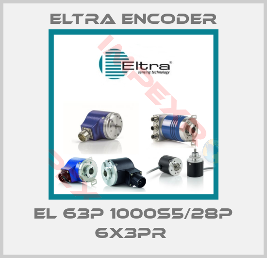 Eltra Encoder-EL 63P 1000S5/28P 6X3PR 