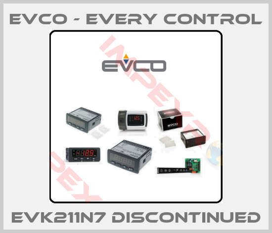 EVCO - Every Control-EVK211N7 discontinued