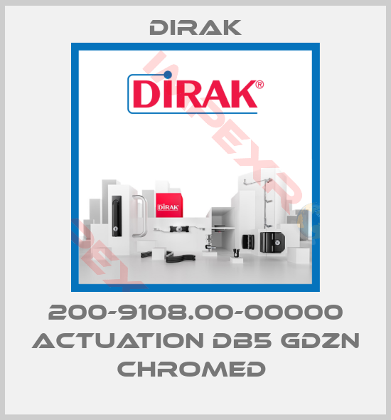 Dirak-200-9108.00-00000 Actuation Db5 GDZn chromed 