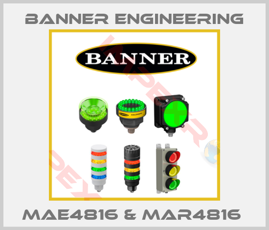 Banner Engineering-MAE4816 & MAR4816 