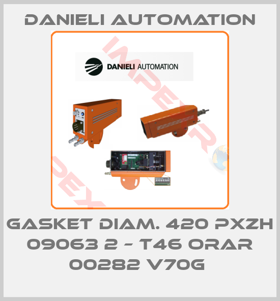 DANIELI AUTOMATION-Gasket Diam. 420 PXZH 09063 2 – T46 ORAR 00282 V70G 