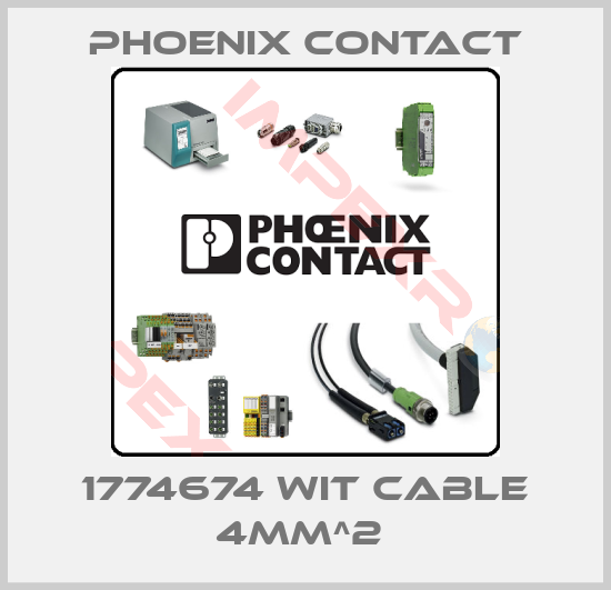 Phoenix Contact-1774674 wit cable 4mm^2 