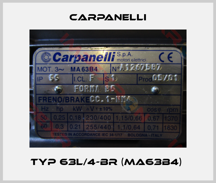 Carpanelli-Typ 63L/4-BR (MA63b4) 