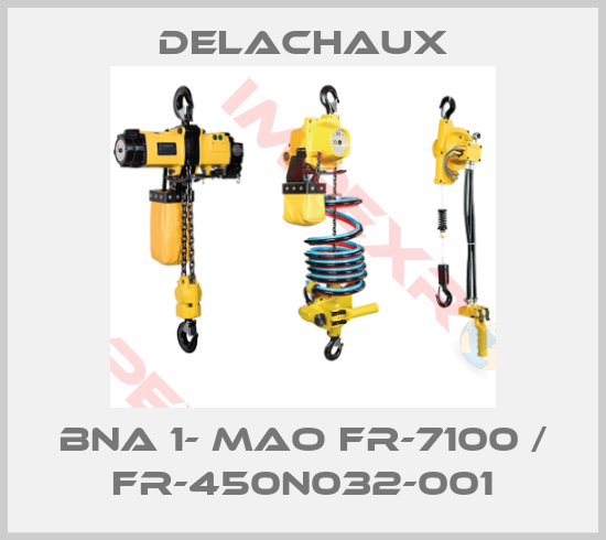 Delachaux-BNA 1- MAO FR-7100 / FR-450N032-001