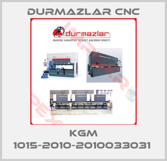 Durmazlar CNC-KGM 1015-2010-2010033031 
