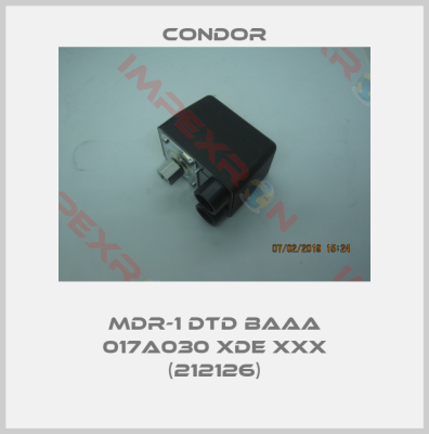 Condor-MDR-1 DTD BAAA 017A030 XDE XXX (212126)