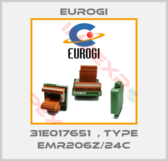 Eurogi-31E017651  , type EMR206Z/24C